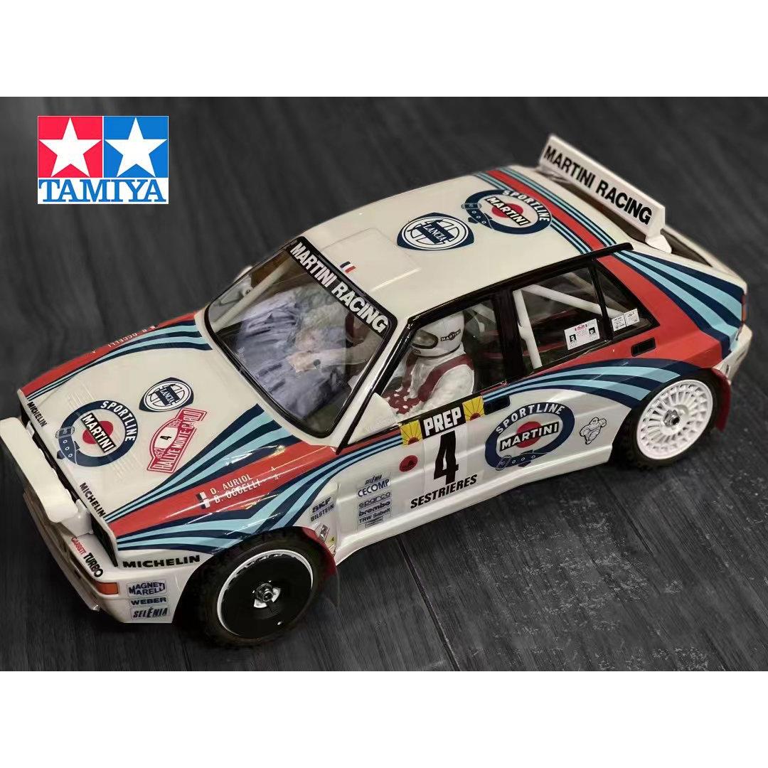 TAMIYA 田宫1/10 平跑拉力通用轮毂+轮胎 xv01 xv02 Lcracing PTG