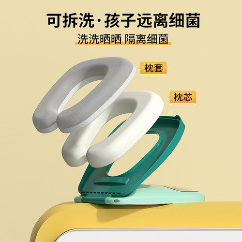 小学生午睡枕趴睡枕可折叠午休枕趴桌子便携抱枕可拆洗透气午睡枕