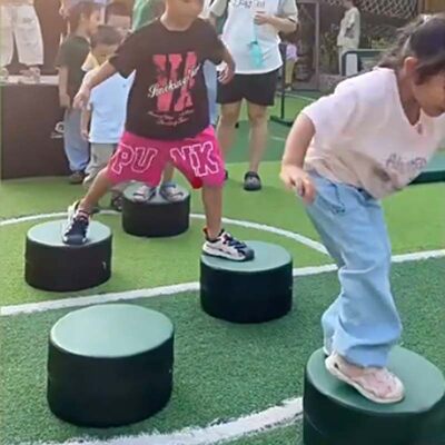 体能训练五步桩梅花桩幼