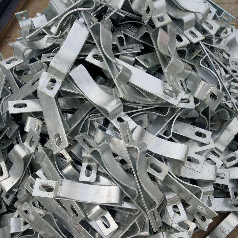 厂家M铁D90热镀锌横担抱箍电力铁附件电缆电力电线杆配件