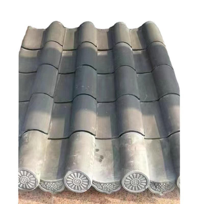别墅瓦古建筑用的瓦连体板瓦片中式屋顶瓦四合院屋顶建筑建材瓦片