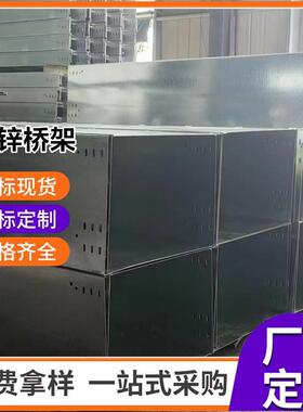 200x00镀锌桥架镀锌线槽槽式梯式大跨距电缆桥架200*00金属桥架