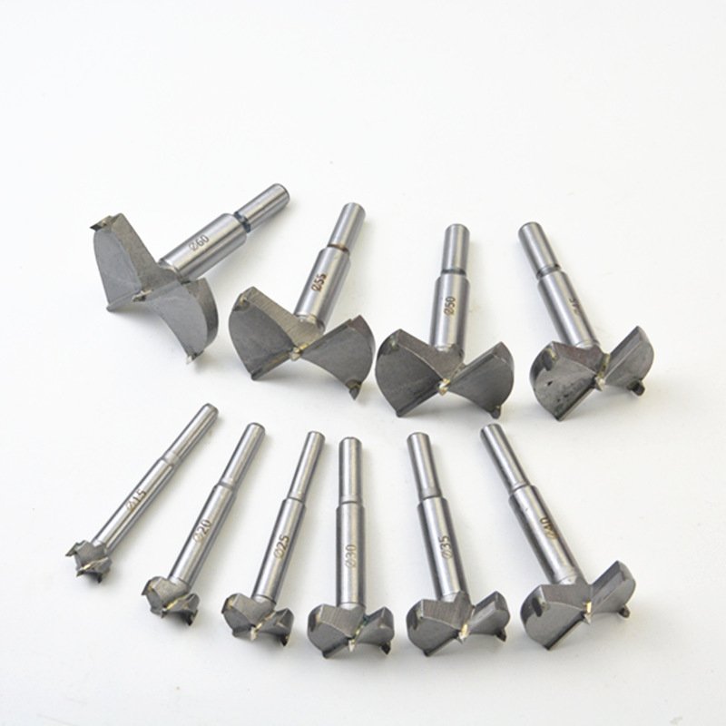 木工合金开孔器套装平翼钻头木板打孔10 17 18pc15-35mm加工组合