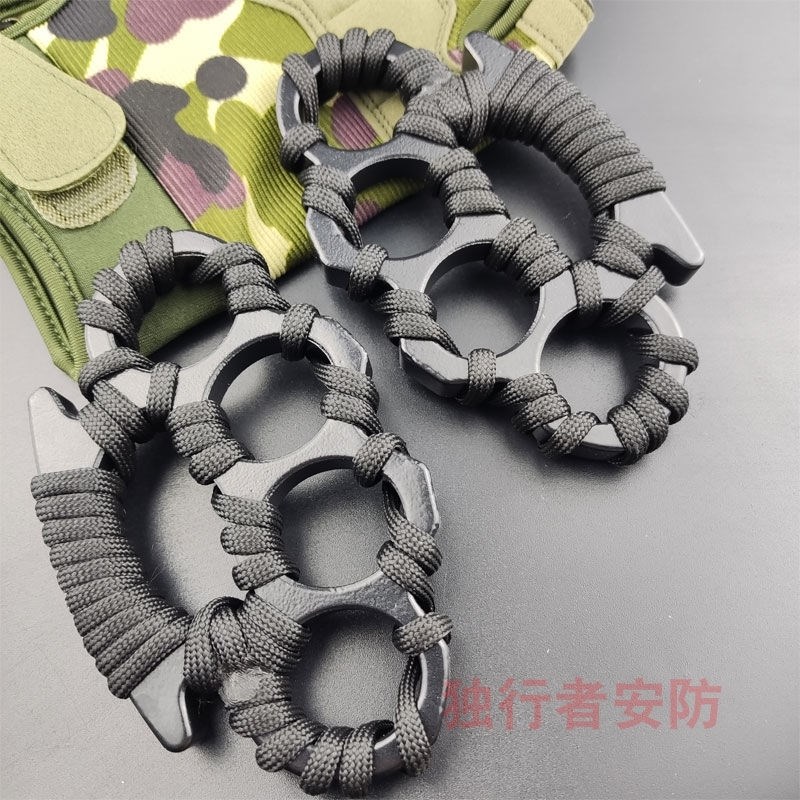 暗区突围周边指虎四指抟击防卫铁四指可H携式手扣手衣架虎指拳扣