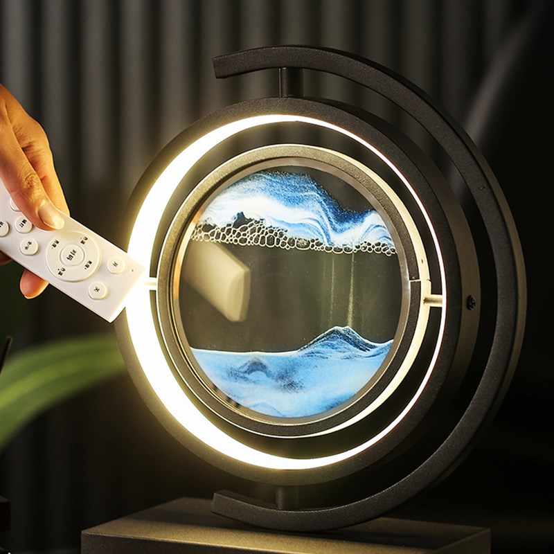 速发流沙画台灯生日礼物女生新婚结婚送L新人乔迁新居礼情人节小