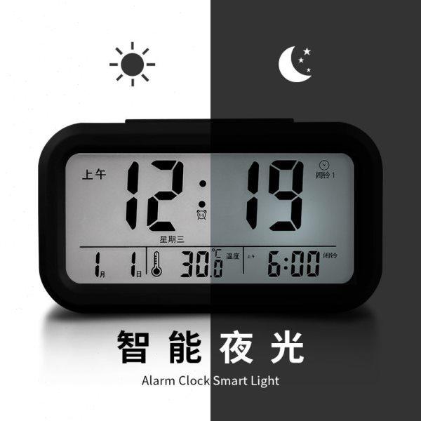 儿童房创意小闹钟卧室静音夜光时尚简约电子钟床头座钟学生大字体,家居饰品,台钟/闹钟,淘宝优惠券,粉丝福利购,淘宝优惠卷