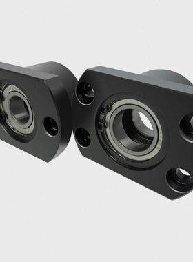 带扣环双轴承双切边法兰带座轴承座组件固定座BGCBB6203ZZ BFP21