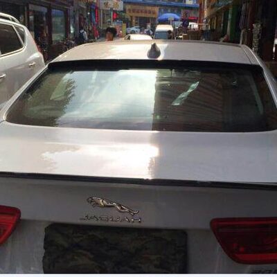 适用捷豹16 19XExel XES改装碳纤维尾翼定风翼顶亦车顶免孔安装