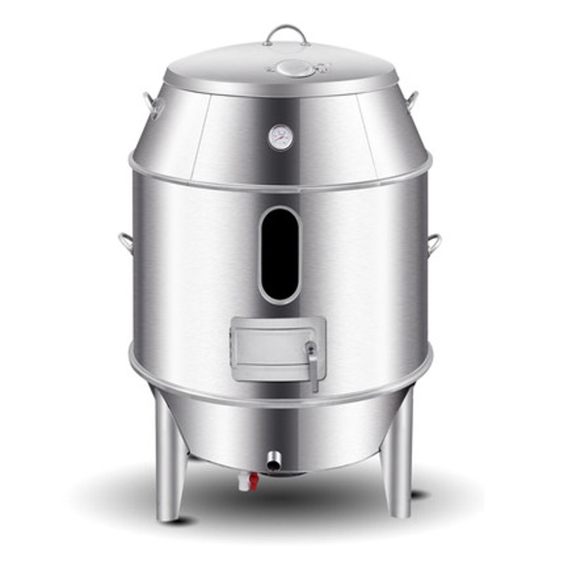 阁兰喜木炭烤鸭炉商用燃气80/90烧鸭烤鸡烧鹅吊U炉脆皮五花肉烤炉