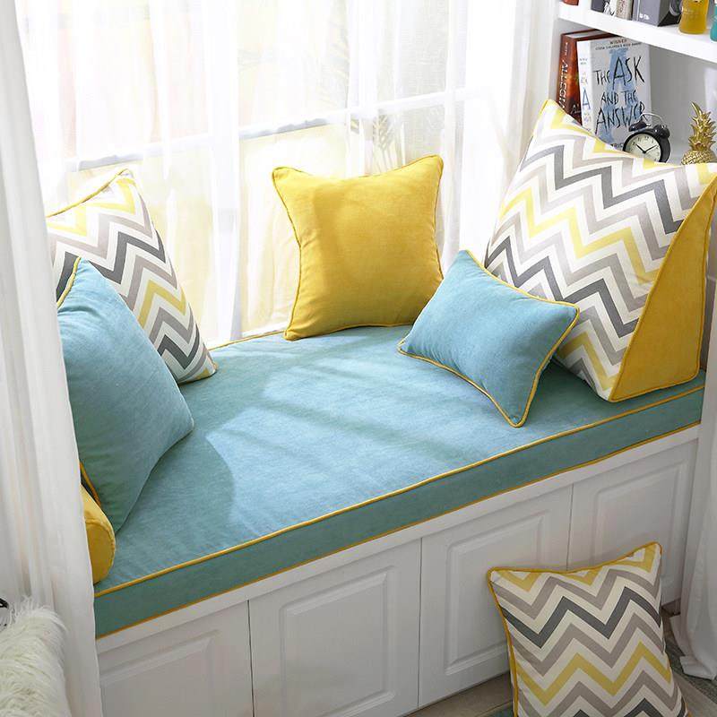 定做飘窗垫窗台垫阳台垫四季通用可拆洗北欧现代简约海绵2023新款,居家布艺,飘窗垫,淘宝优惠券,粉丝福利购,淘宝优惠卷