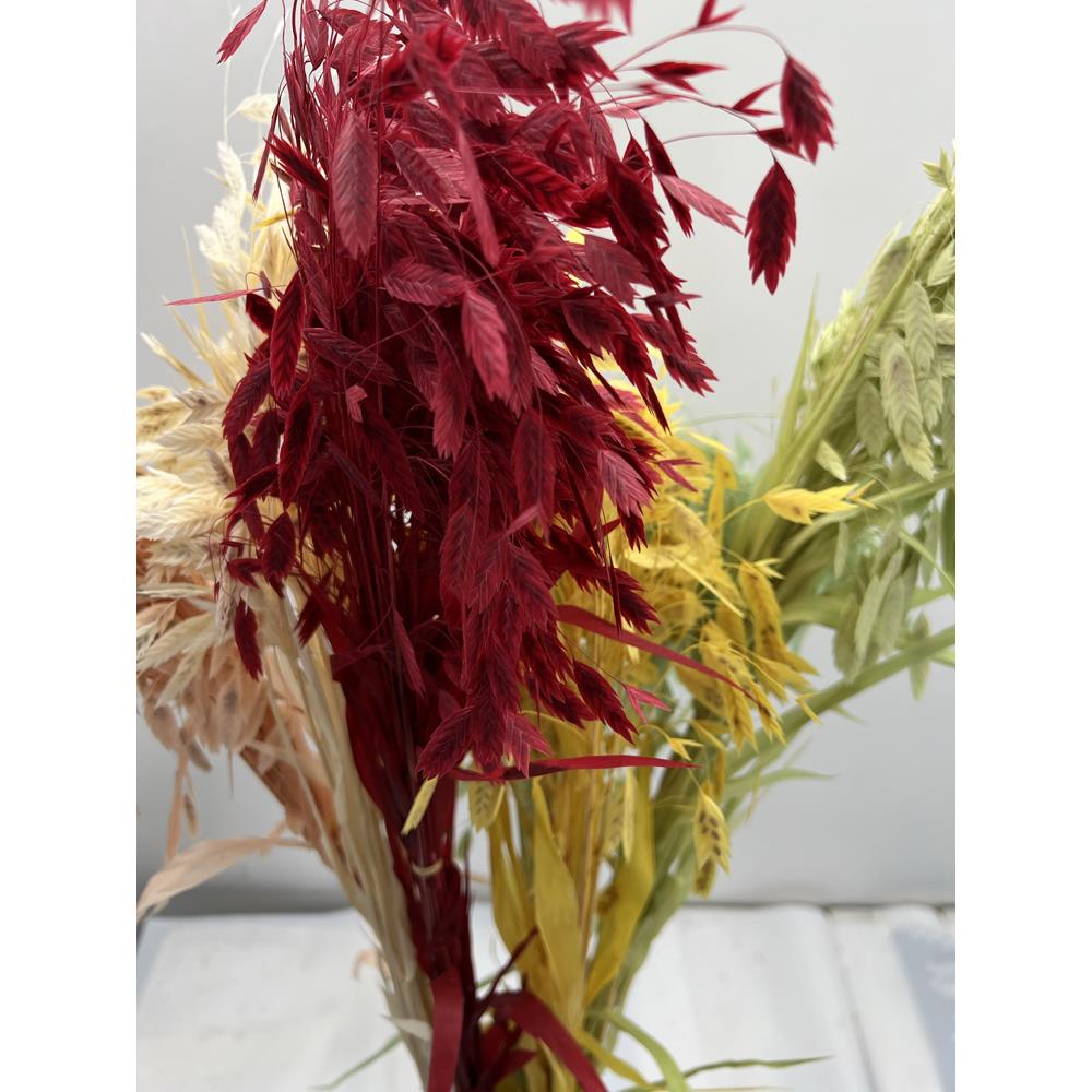 插花艺配材橱窗装饰小盼草干花束店铺布置装饰拍照网红打卡花墙