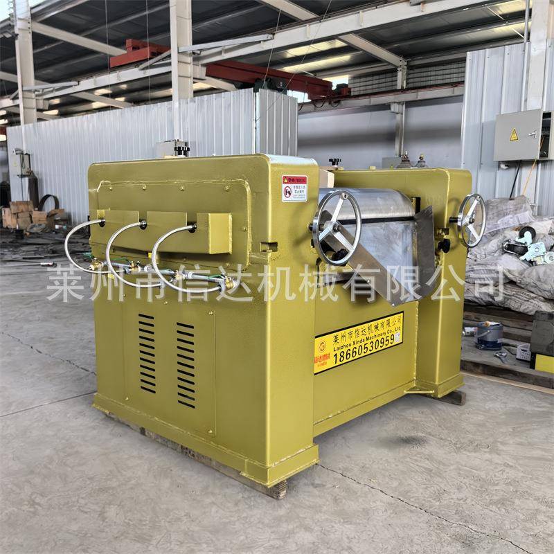 现货 口红香肥皂三辊研磨机 陶瓷浆料胶黏剂硅胶焊锡膏三辊研磨机