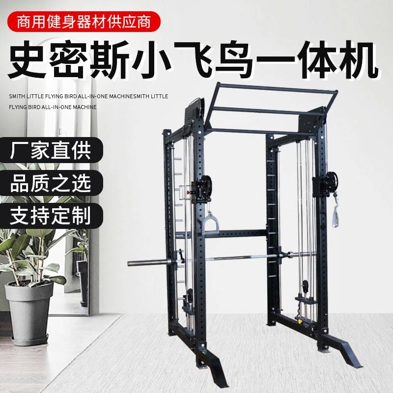 REP多功能史密斯小龙门深蹲架一体机高称重史密斯小飞鸟综合训练