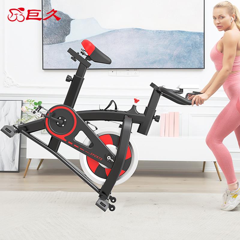 带屏室内静音健身车轻便动感单车减肥锻炼健身脚踏车厂家