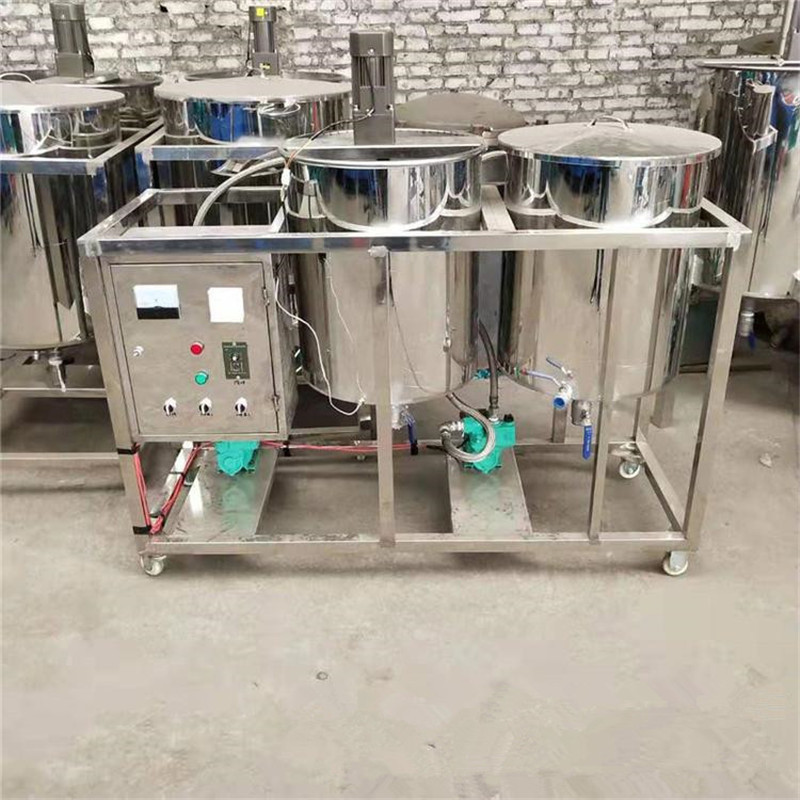 食用油精炼成套设备 橄榄油核桃油精炼机 商用小型棕榈油精炼设备