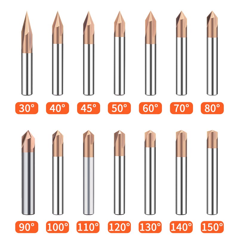 PQT涂层钨钢倒角刀合金非标角度40度45度50度70度80100 110 130