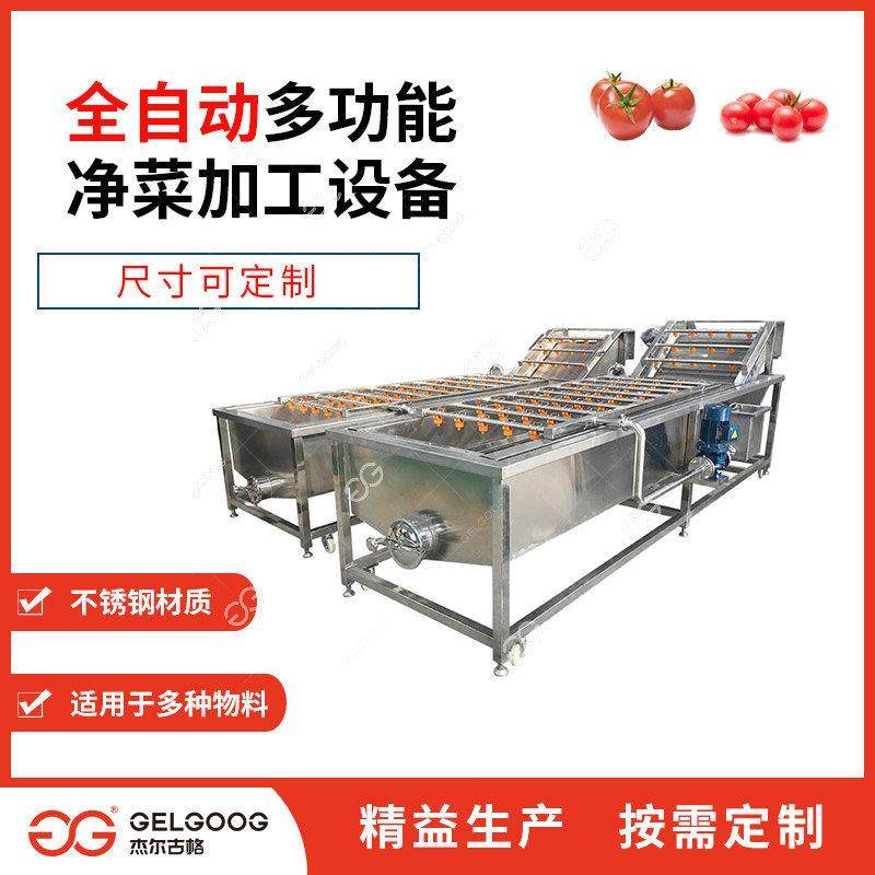 圣女果自动清洗设备番茄千禧果水果气泡清洗机械西红柿洗果机