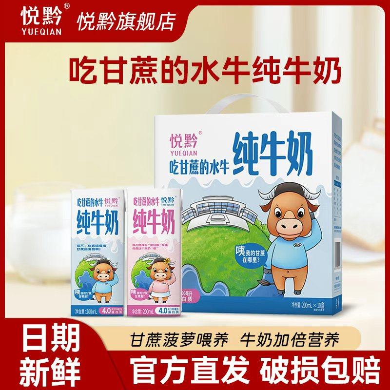 悦黔高校水牛纯牛奶水牛乳是水牛奶成人学生儿童早餐水牛奶甘蔗,咖啡/麦片/冲饮,水牛奶,淘宝优惠券,粉丝福利购,淘宝优惠卷