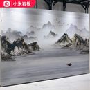 岩板电视背景墙大板连纹大理石新中式 800×2600新款 轻奢客厅玄关