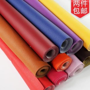 修软包皮革仿皮软包硬包皮革 pu皮革面料小荔枝纹人造革沙发皮革装
