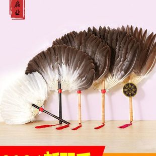 毛扇子诸葛亮扇子 羽毛扇夏天便携鹅毛扇宝宝扇孔雀扇儿童家用老式