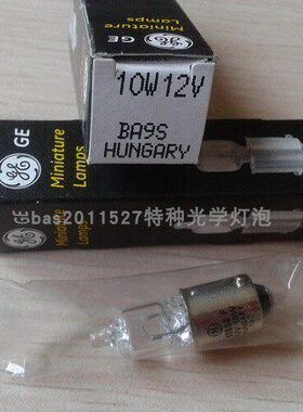 GE卤钨灯12V10W卡口BA9S GE 34926