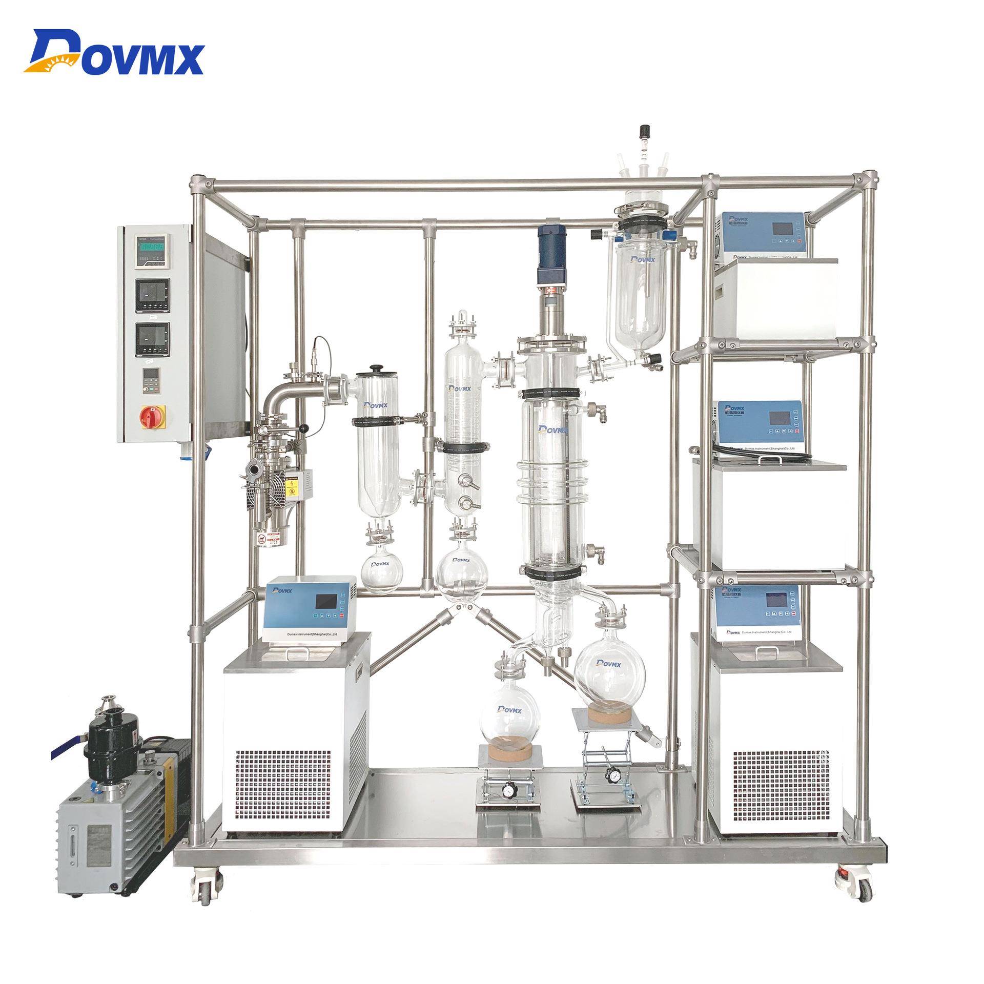 厂家直销玻璃分子蒸馏设备、CBD提纯机器
