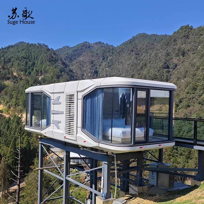 全新太空舱移动民宿户外酒店阳光房露营地度假别墅景区星空房