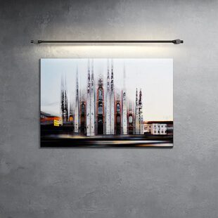 轻奢全铜极简长条照画壁灯客厅背景墙卧室床头装饰灯卫生间镜前灯