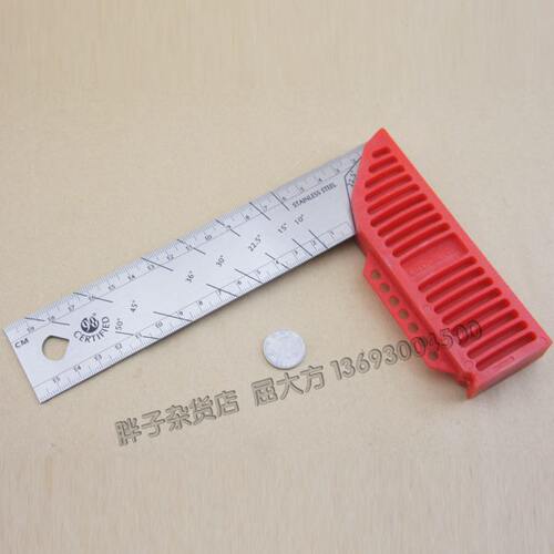 以色列KAPRO嘉宝309功能直角尺 木工尺 划线尺木工角尺角度尺