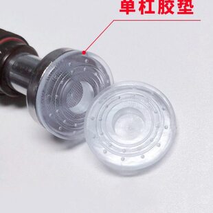 单杠配件透明防滑牛筋垫家用室内门上引体向上垫片胶圈橡皮垫一对