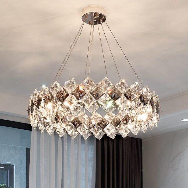 后现代轻奢水晶吊灯客厅灯创意奢华别墅餐厅灯现代简约大气卧室灯