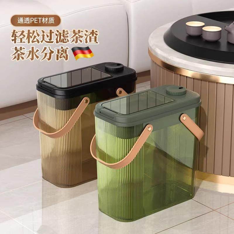 夹缝茶水桶储水桶垃圾分离过滤排水桶茶台废水桶功夫茶具配件带盖,餐饮具,茶台废水/渣桶,淘宝优惠券,粉丝福利购,淘宝优惠卷