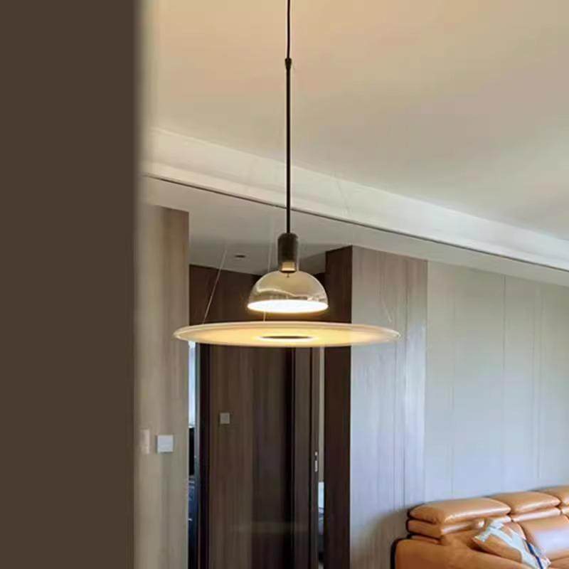 意大利设计师飞碟餐厅吊灯现代简约创意高级感餐桌吧台岛台吊线灯,家装灯饰光源,餐厅吊灯,淘宝优惠券,粉丝福利购,淘宝优惠卷