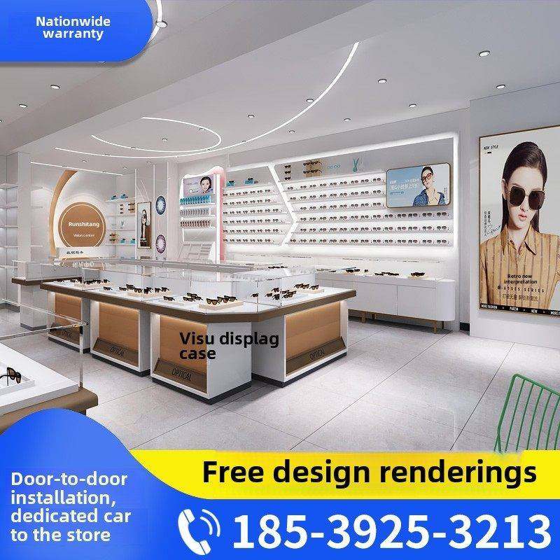 需定制采购产品眼镜展示柜，彩绘眼镜柜，眼镜店展示柜，岛柜，太,商业/办公家具,眼镜展柜,淘宝优惠券,粉丝福利购,淘宝优惠卷
