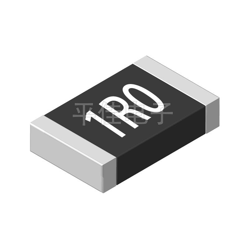 贴片电阻1206封装 1R 1欧姆 1Ω 精密度1% 5% 1/4W 丝印:1R0 1R00