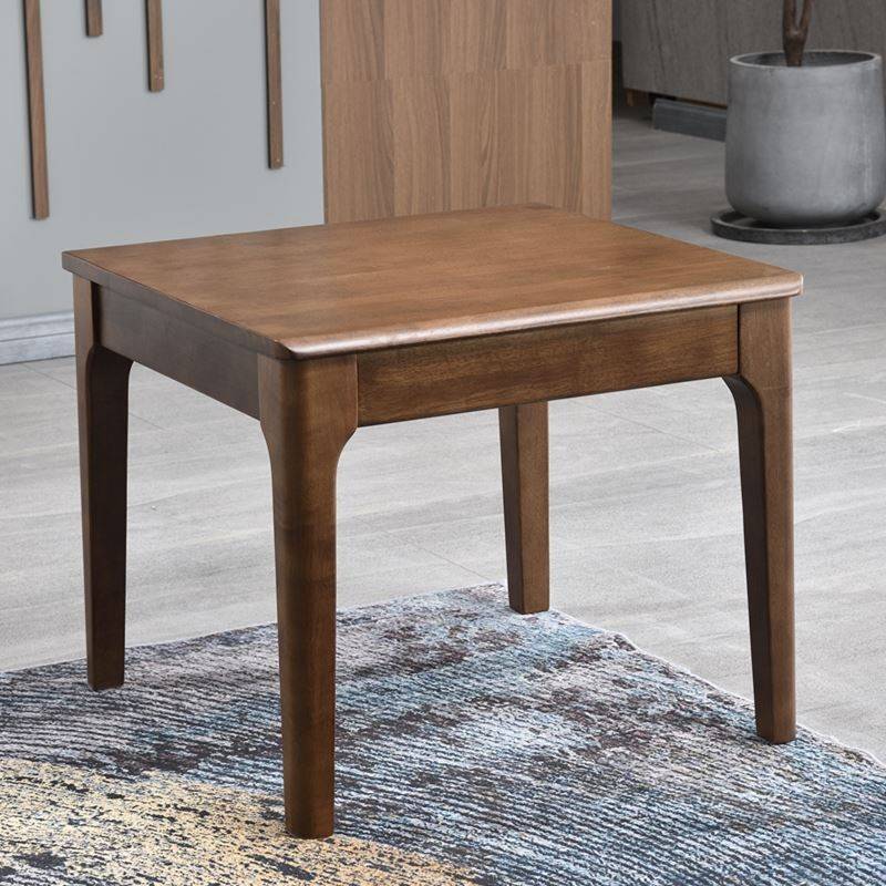 需定制全实木边几沙发小角几北欧方茶几桌子茶桌圆几客厅小户型木