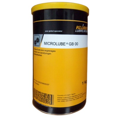 需定制正品克鲁勃KLUBER MICROLUBE GB 00 0流体齿轮轴承润滑脂1k