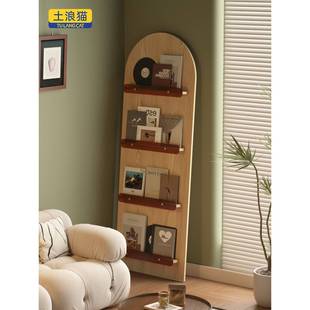 需定制壁挂式乙烯基展示架地板站立杂志架报纸展示架休息室小说漫