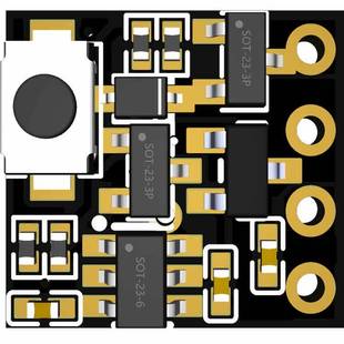 微型长按开关触摸调光模块自锁开关PNP控制正极通断定制开关延时