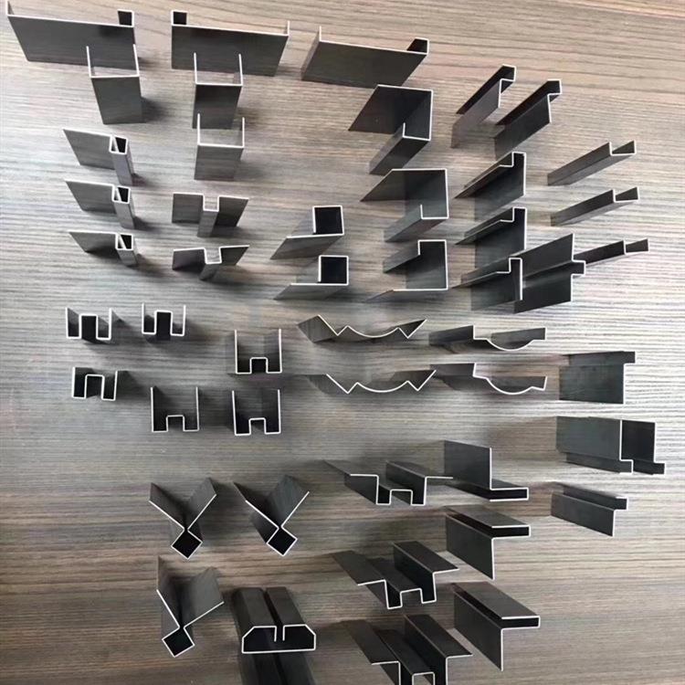 定制不锈钢彩色板加工剪折弯激光焊接玻璃卡槽装饰条电梯门套包边