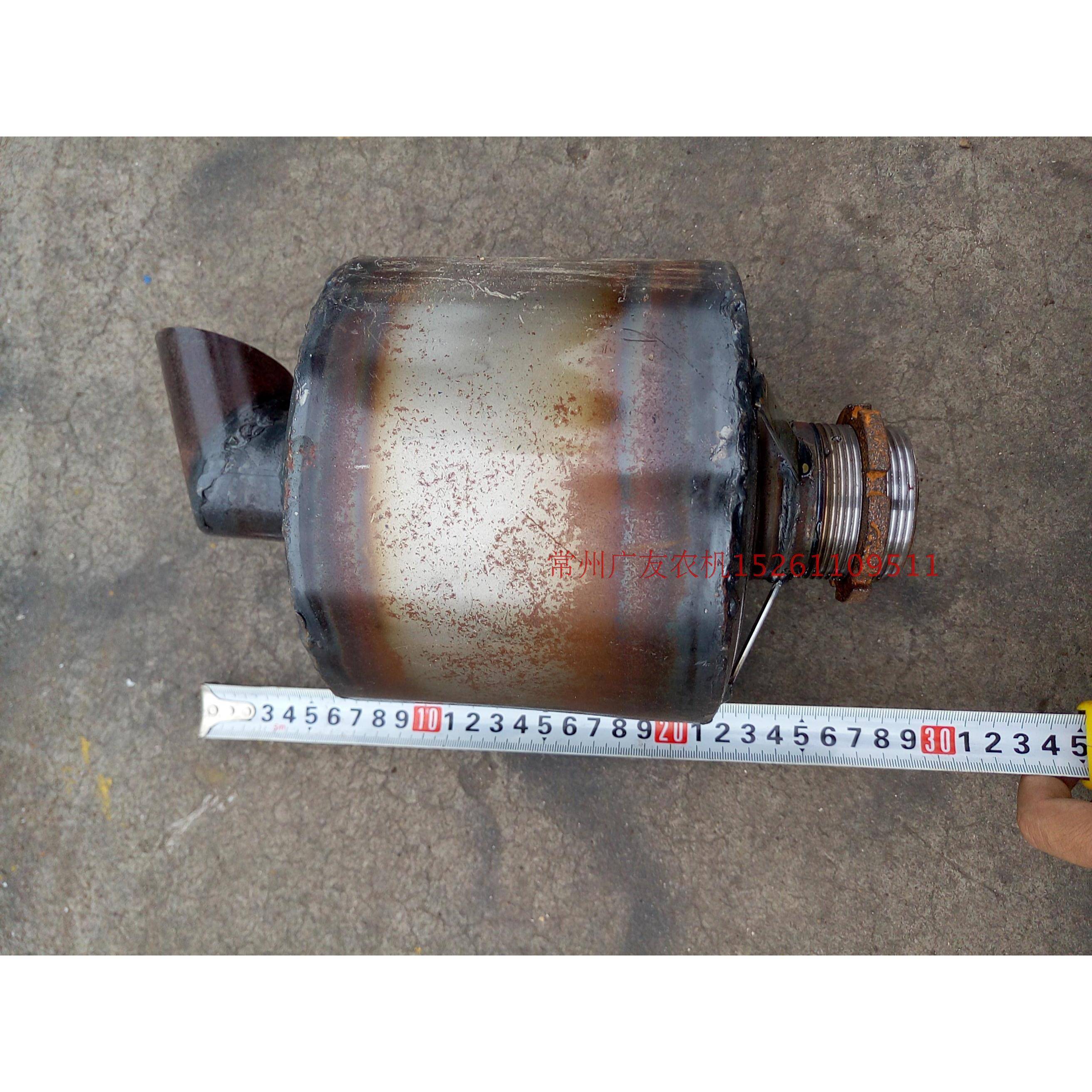柴油机拖拉机常柴常发ZS1110 ZS1115加厚钢板消声器烟囱排气管