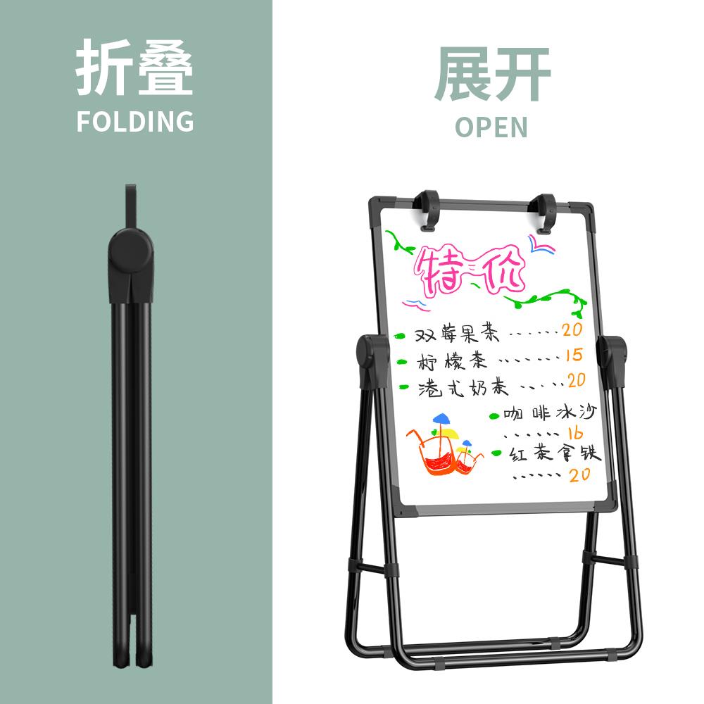 折叠海报架落地KT板展架宣传展板户外广告牌活动公告栏立式展架子