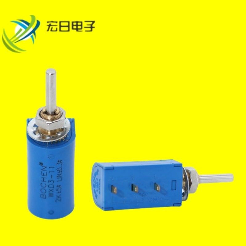WXD3-11-1K 2K 5K 10K多圈10圈精密线绕小体积变频调速电阻电位器