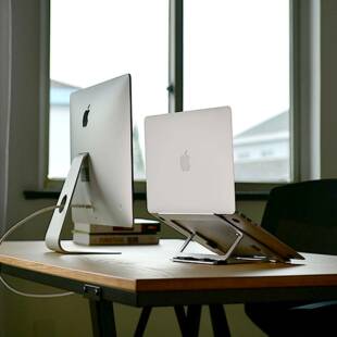 合金收纳折叠底座简约 平板笔记本电脑支架Macbook散热器桌面增高