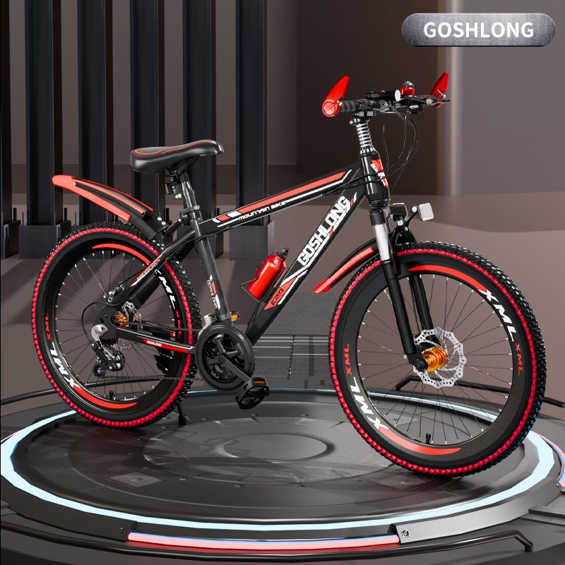 24寸26寸青少年中小学生单车男女学生变速H山地自行车24速27速30