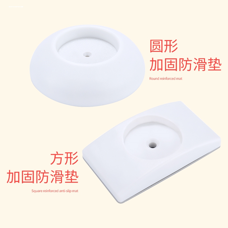 墙壁保护器反作用力固定的免打孔门栏加固配件