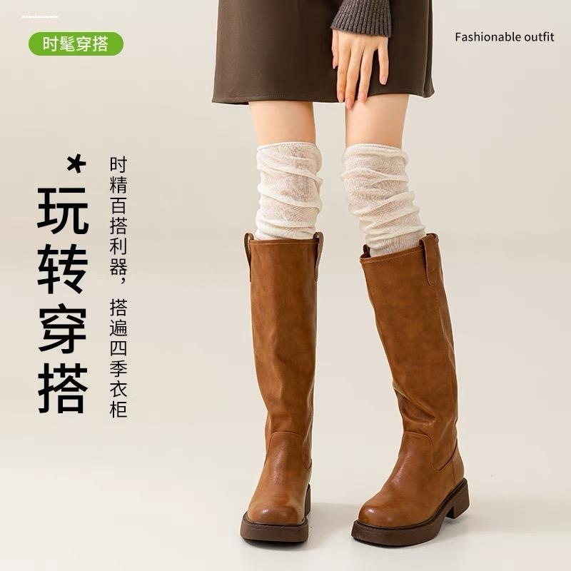 有点欲哦!袜子女长筒袜春秋搭长