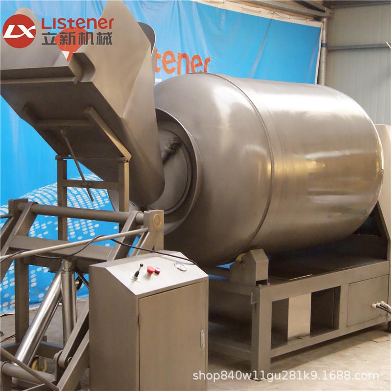 肉料腌制自动提升机食品料车液压提升机大型滚揉机液压上料机