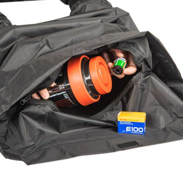 设计海冲摄影防护暗安装双层袋洗增大版三拓胶卷家袋重暗房房暗